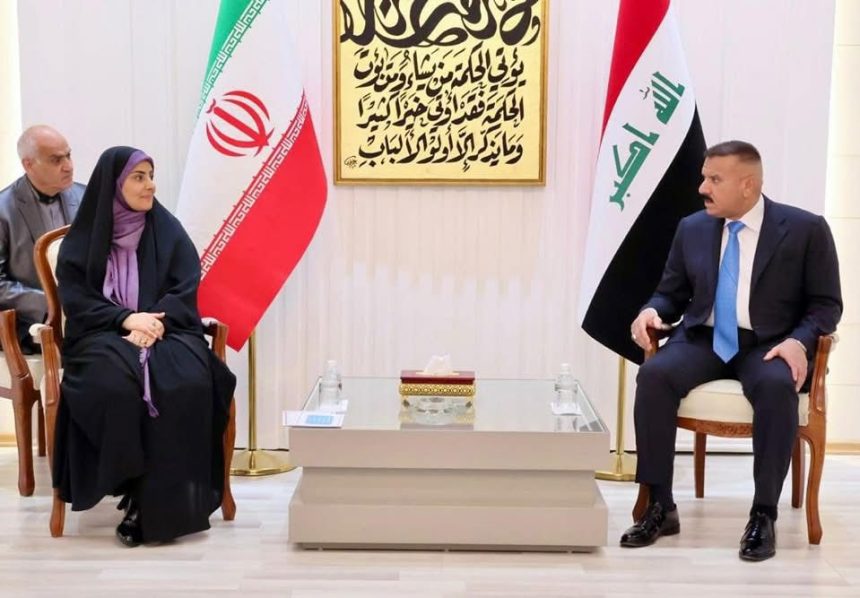 وزير الداخلية يبحث وزيرة الطرق الإيرانية التعاون في التفويج العكسي للزائرين خلال الأربعينية