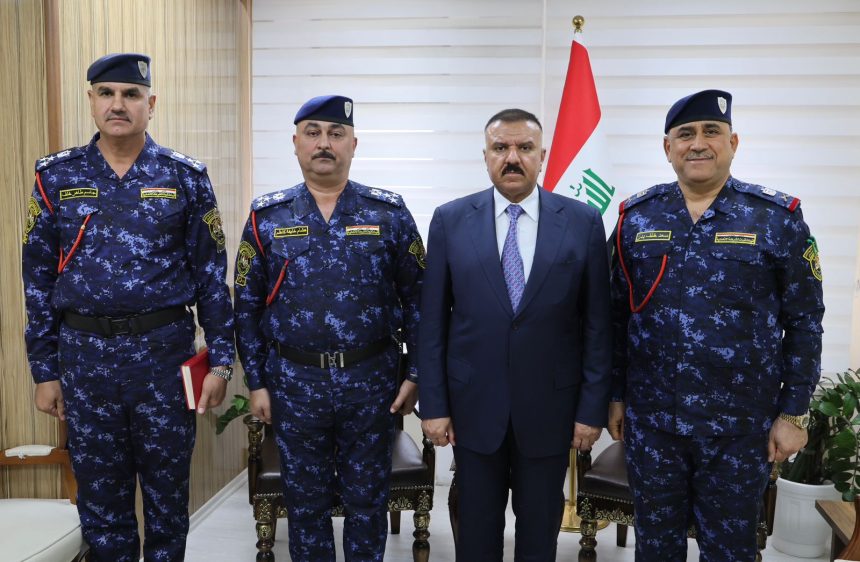 وزير الداخلية يكلف قائدين جديدين للفرقتين الأولى والثانية بالشرطة الاتحادية