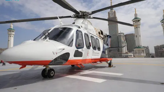 السعودية.. 11 طائرة إسعاف جوي و13 مهبطاً لنقل الحالات الصحية للحجاج