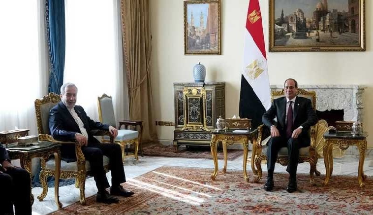 السيسي يلتقي وزير خارجية إيران ويحذر من حرب شاملة