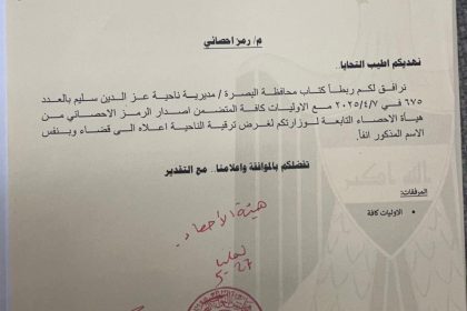 بالوثيقة.. وزير التخطيط يوافق على تحويل ناحية الشهيد عز الدين سليم في البصرة إلى قضاء