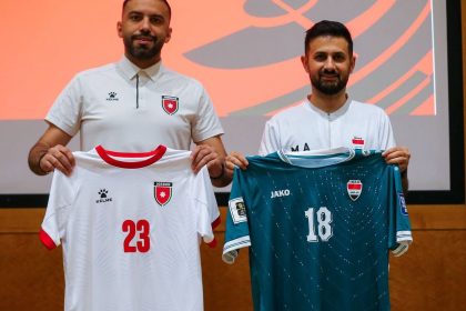 منتخبنا الوطني يرتدي الزيَّ الاخضر أمام نظيره الأردني في مباراةِ الغد