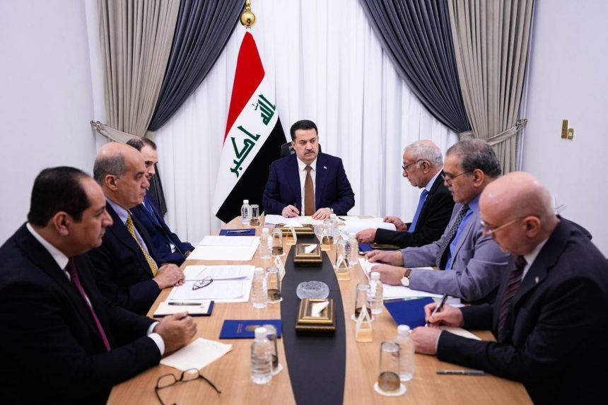 السوداني يترأس اجتماعاً لمناقشة الإطار القانوني لمشروع طريق التنمية