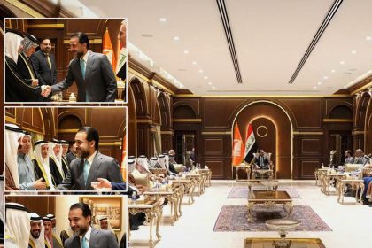 الرئيس الحلبوسي يستقبل عدداً من شيوخ ووجهاء عشيرة بني زيد في محافظة ديالى