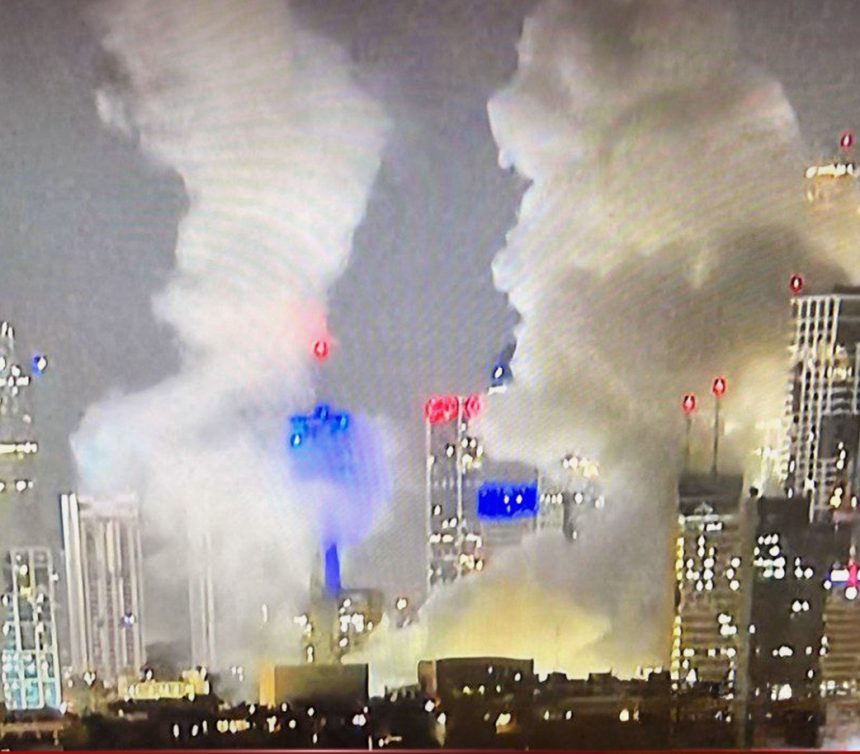 سقوط صواريخ إيرانية في تل أبيب