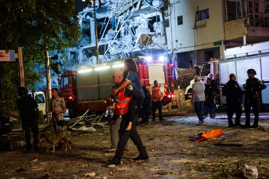 إطلاق موجة جديدة من الصواريخ الإيرانية على اسرائيل