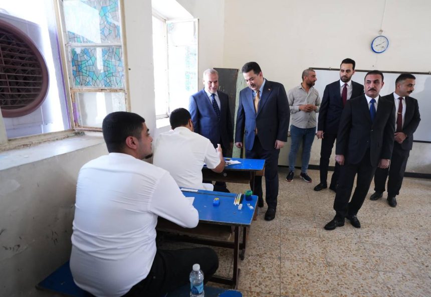 السوداني يوجه بمحاسبة اي محاولة لتسريب أسئلة السادس الإعدادي