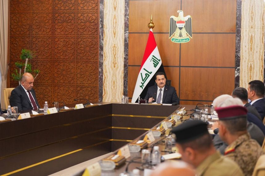 السوداني يشدد على ضرورة اتخاذ كل الإجراءات اللازمة للحفاظ على الأمن في العراق
