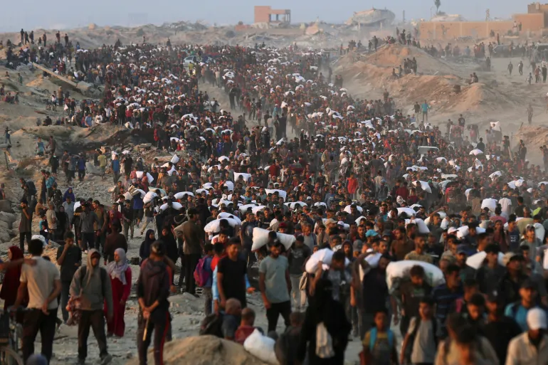 52 شهيدا بمجازر للاحتلال بينهم 22 من المجوّعين في غزة