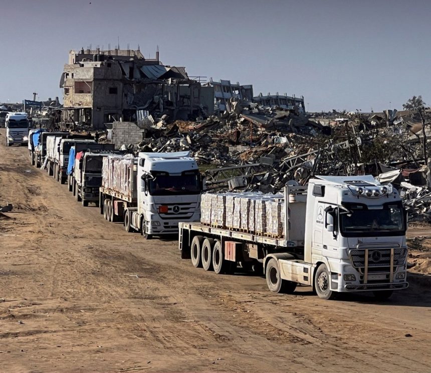 العراق يؤكد أهمية التعجيل بالسماح للمساعدات الإنسانية ومواد الإغاثة بالدخول الى قطاع غزة