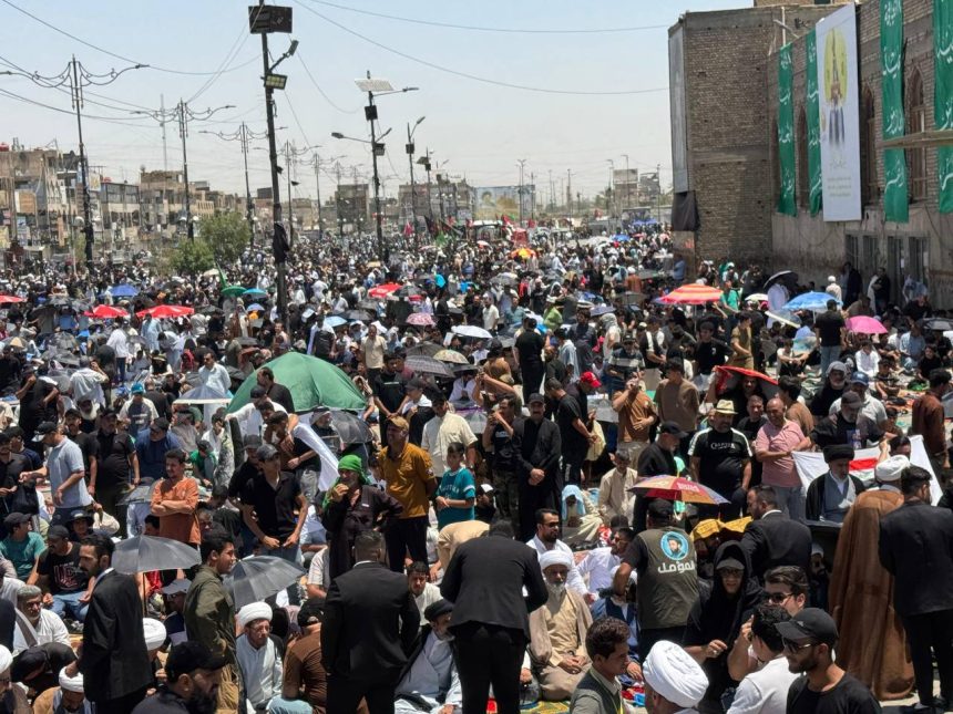 انطلاق التظاهرات في بغداد والمحافظات التي دعا إليها السيد مقتدى الصدر