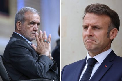 الرئيس الفرنسي لنظيره الإيراني: على طهران تقديم ضمانات بأن برنامجها النووي سلمي