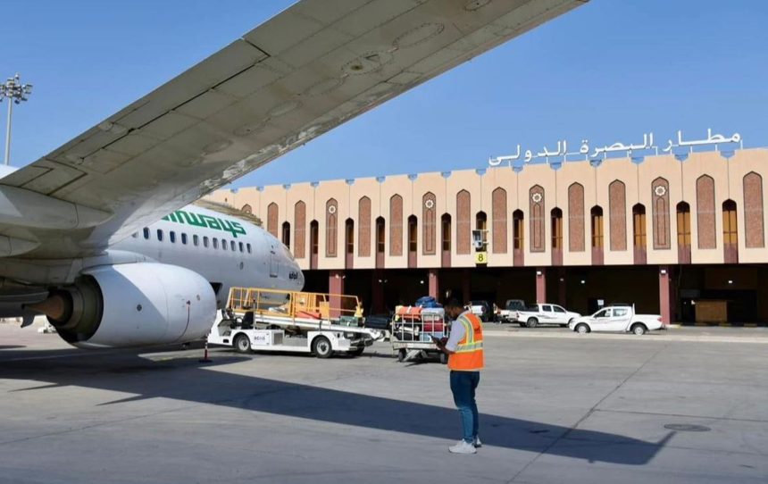 لوجود خطر أمني.. إغلاق مطار البصرة مؤقتاً وعدم السماح لأي طائرة بالهبوط والإقلاع