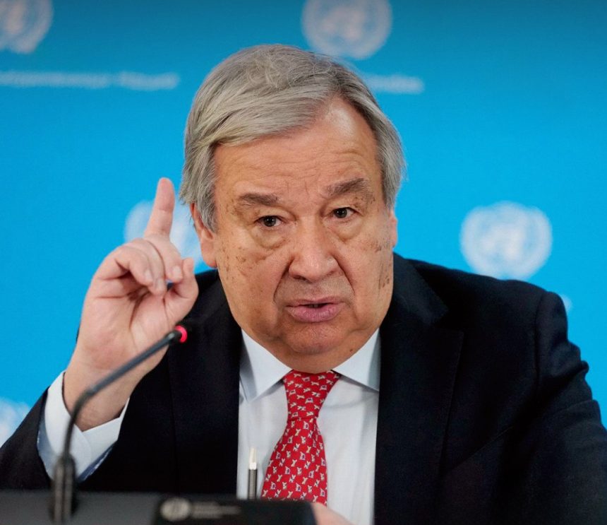 غوتيريش: يجب التحرك لوقف القتال والعودة إلى مفاوضات جادة بشأن البرنامج النووي الإيراني