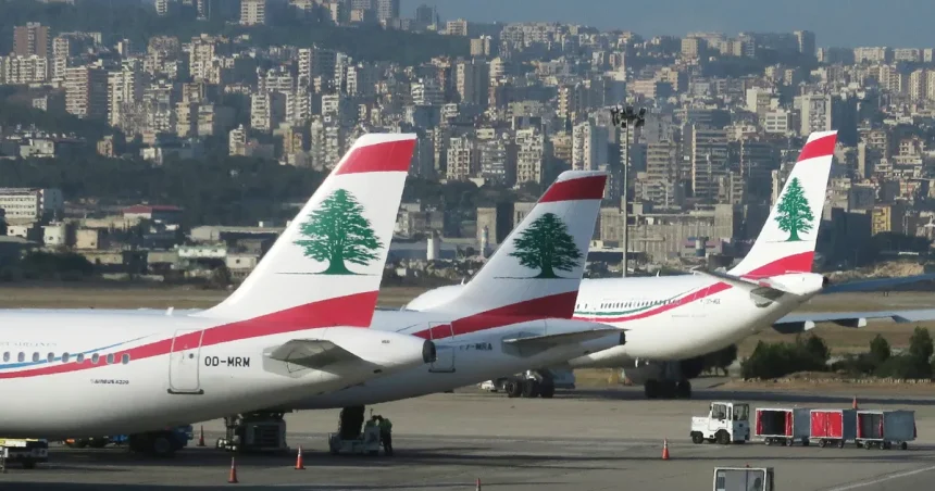 الخطوط الجوية اللبنانية: إلغاء جميع الرحلات إلى العراق في اليومين المقبلين