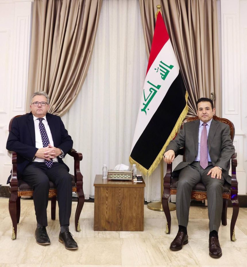 الاعرجي يجدد التزام العراق بتعهداته في حماية البعثات الدبلوماسية العاملة في البلاد