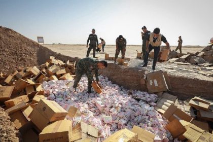 مديرية شؤون المخدرات تعلن إتلاف قرابة 12 طناً من المواد المخدرة والمؤثرات العقلية