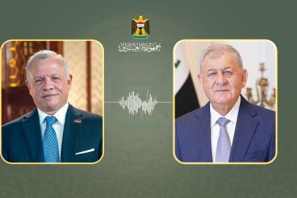 رئيس الجمهورية والعاهل الأردني يؤكدان أهمية المحافظة على أمن المنطقة