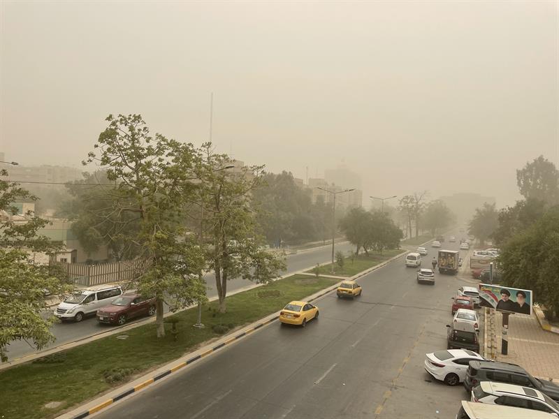 الانواء الجوية: تصاعد للغبار وانخفاض جديد في درجات الحرارة خلال الايام المقبلة