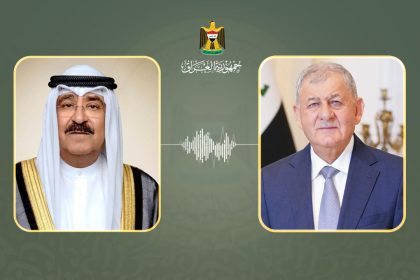 رئيس الجمهورية وامير الكويت يؤكدان أهمية احتواء التوترات بما يحفظ السلم الإقليمي والدولي