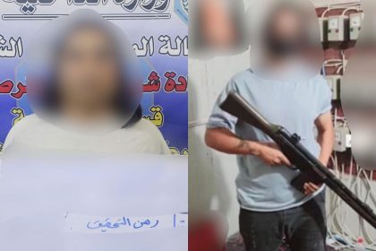 اعتقال شخص ظهر بمقطع فيديو يحمل سلاحا ويبث الرعب بنفوس المواطنين شرقي بغداد