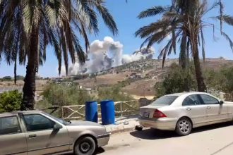 إعلام لبناني: سلسلة غارات إسرائيلية عنيفة تستهدف النبطية الفوقا