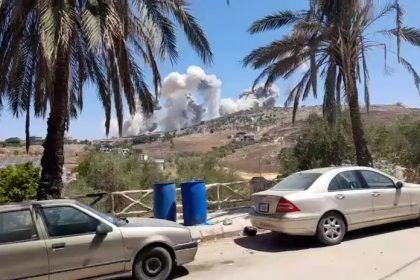 إعلام لبناني: سلسلة غارات إسرائيلية عنيفة تستهدف النبطية الفوقا