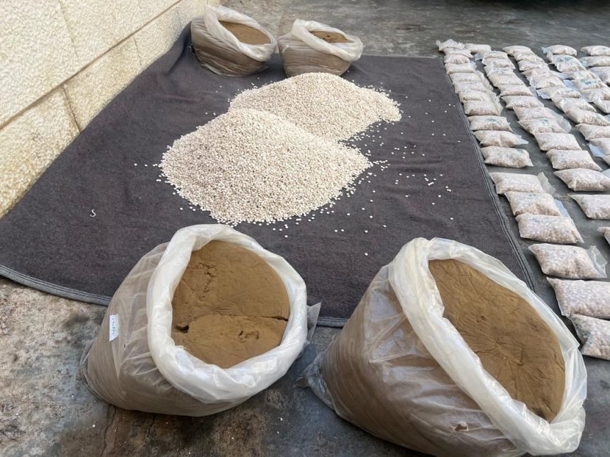 سوريا تعلن ضبط 3 ملايين قرص كبتاغون