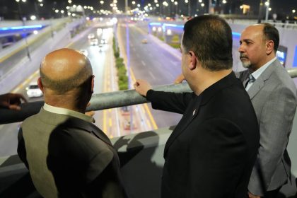 السوداني يفتتح مجسّري الطوبجي الدوّارين في جانب الكرخ من بغداد