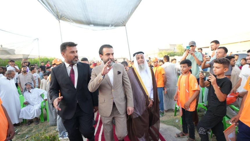 رئيس حزب "تقدم" الرئيس محمد الحلبوسي يزور عددًا من المضايف ويؤكد أهمية المشاركة الفاعلة في الانتخابات