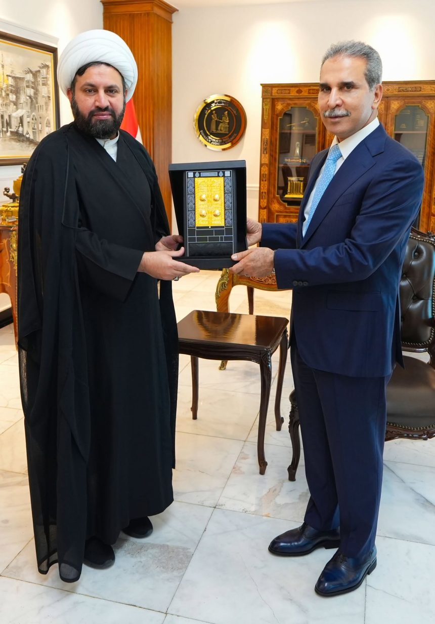 رئيس مجلس القضاء يشيد بجهود هيئة الحج وفوزها بجائزة لبيتم الكبرى خلال الموسم الحالي