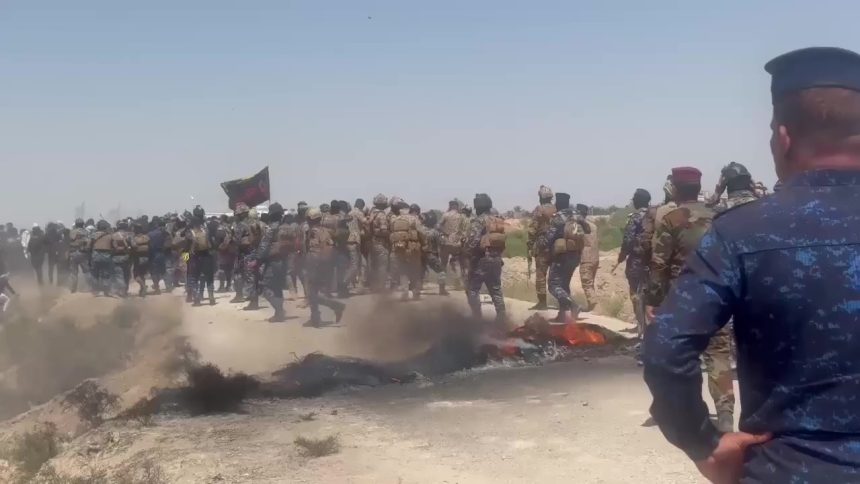 اصحاب بحيرات متجاوزين يعتدون على القوات الامنية شمالي محافظة البصرة