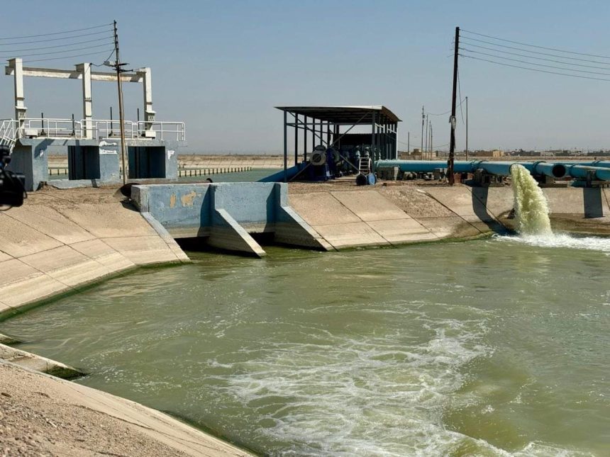 وزارة الموارد تُعلن تأمين الحصة المائية الكاملة لمحافظة البصرة