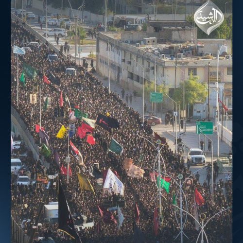 بالصور.. موكب عزاء مهيب في الناصرية