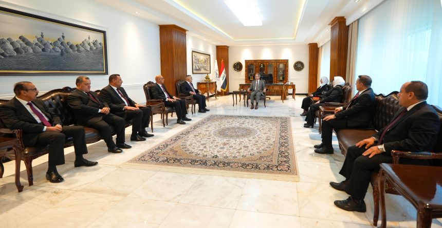 رئيس مجلس القضاء الأعلى يعد بالاستجابة للقضايا الخاصة بالقضاة المستمرين بالخدمة والمتقاعدين