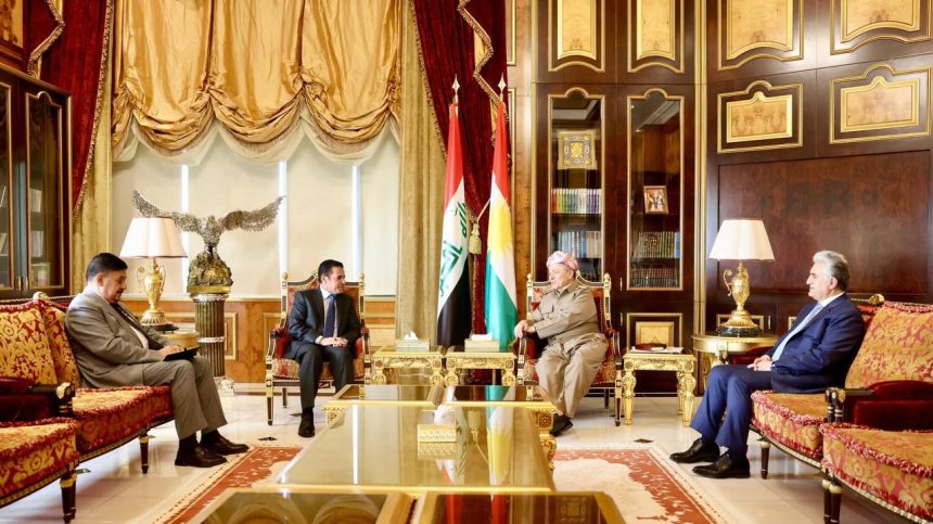 الاعرجي وبارزاني يبحثان التعاون في مجال تنفيذ الاتفاق الأمني بين العراق وايران