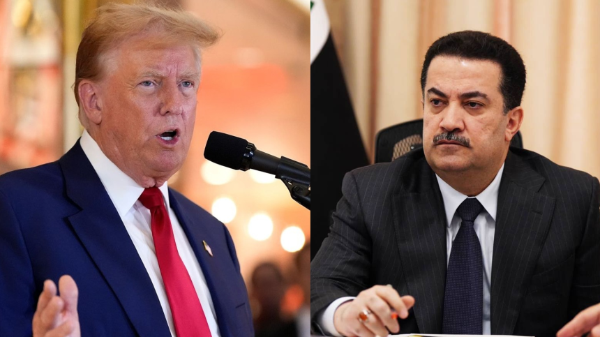 ترامب للسوداني: سنفرض رسماً جمركياً بنسبة 30% على المنتجات العراقية المصدرة للولايات المتحدة