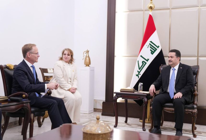 السوداني يبحث مع نائب الرئيس التنفيذي لشركة "شل" التعاون في مجال تطوير قطاع الطاقة