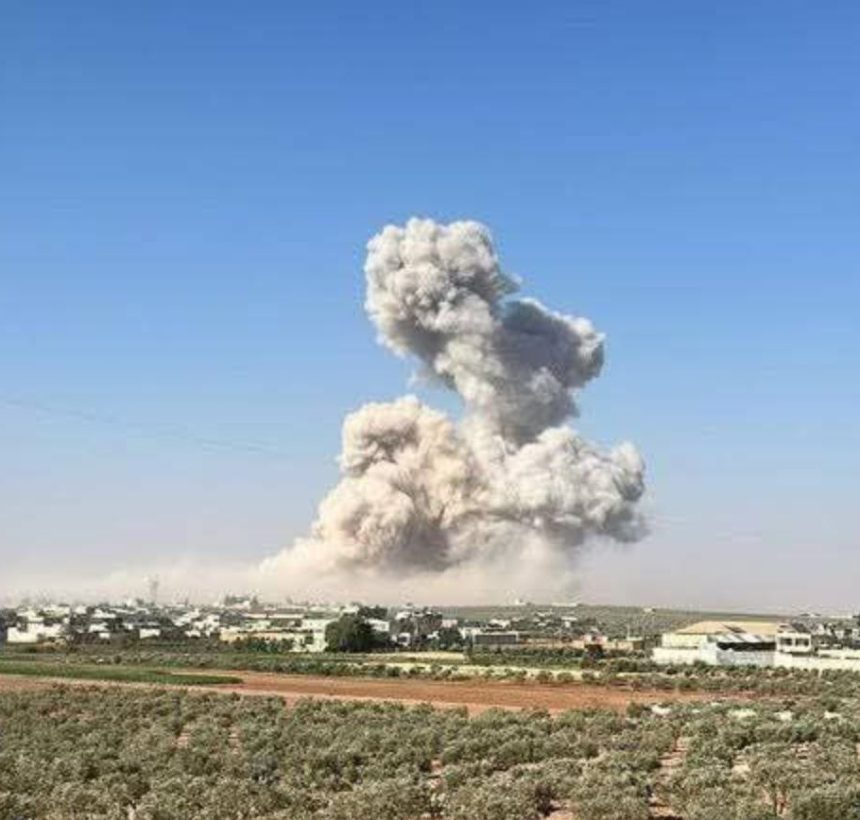 انفجار كبير يهز محيط مدينة حلب في سوريا