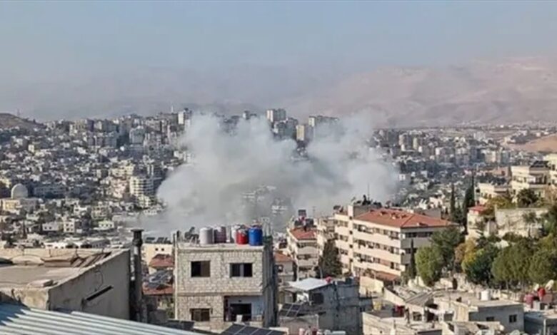 غارات إسرائيلية تستهدف مدينة درعا السورية