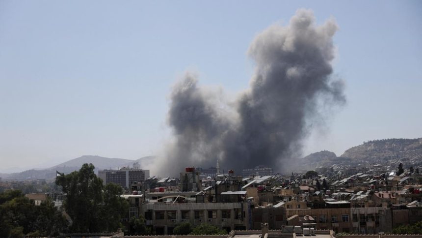 وكالة الانباء السورية: طائرات إسرائيلية تستهدف محيط مدينة قطنا بريف دمشق