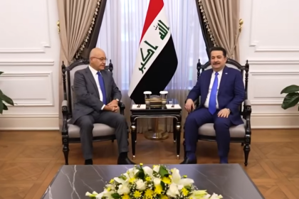 السوداني وبرهم صالح يؤكدان على إجراء الانتخابات النيابية في موعدها