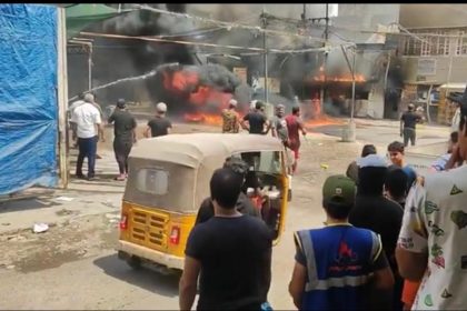مصرع 4 أشخاص وإصابة آخرين نتيجة حريق داخل منزلهم في الأمين شرقي بغداد