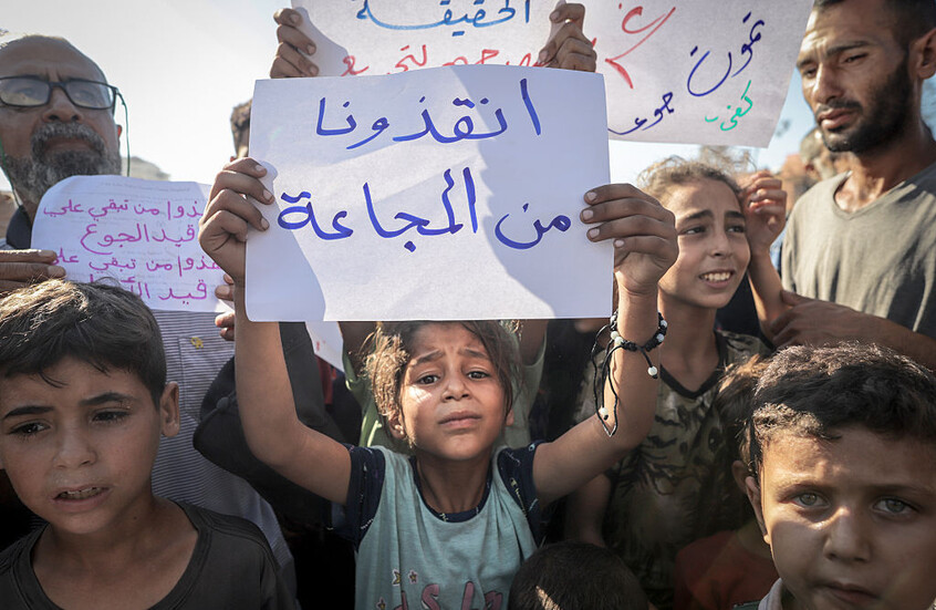 برنامج الأغذية العالمي يحذر: ثلث سكان غزة يعانون من الجوع الشديد