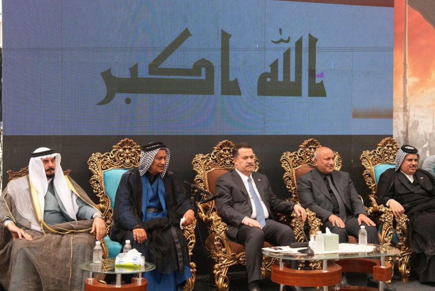 السوداني يصل إلى قضاء الكفل بمحافظة بابل