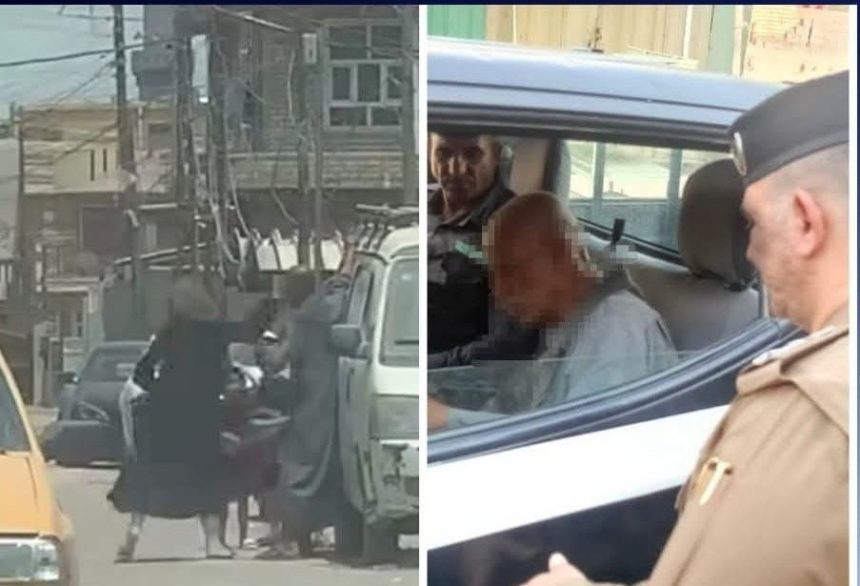 اعتقال فتاة ظهرت بمقطع فيديو تعنّف والدها في بغداد