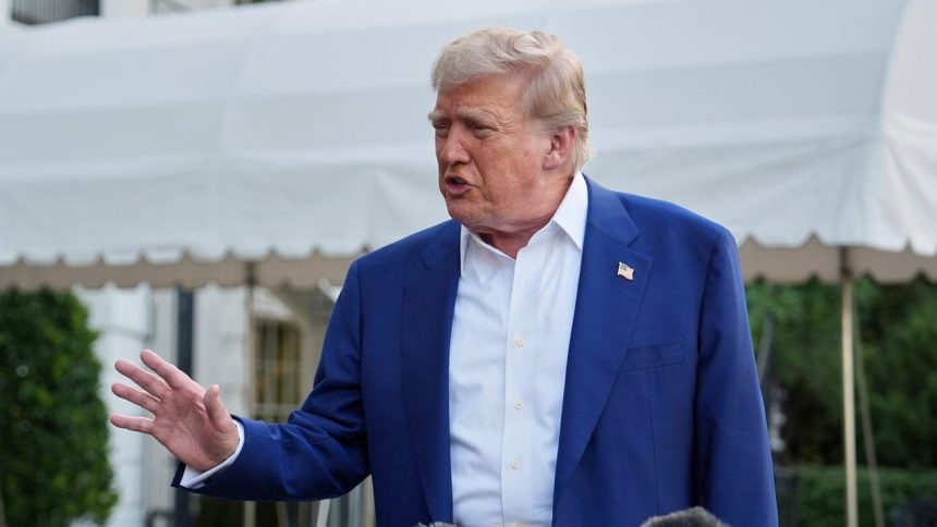 ترامب: لا أعتقد أن هناك مجاعة في غزة