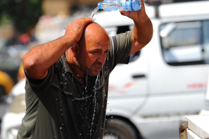 ارتفاع درجات الحرارة