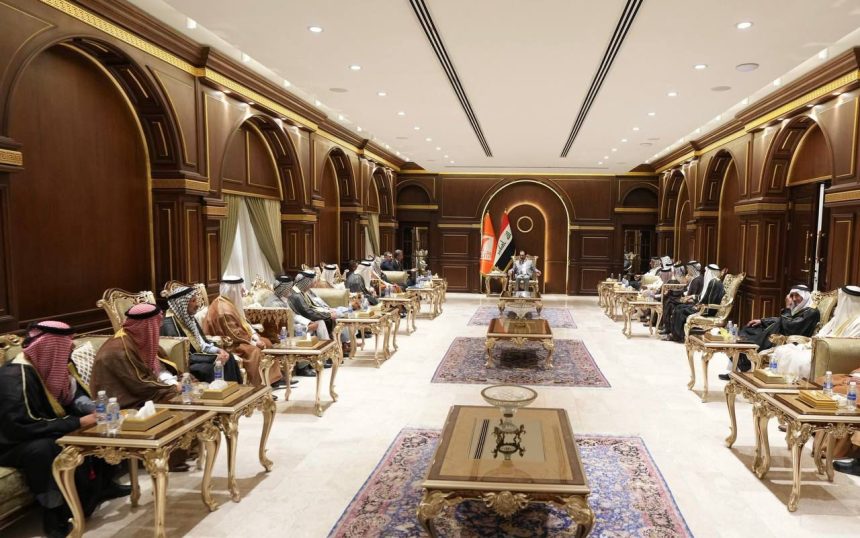 رئيس حزب "تقدم" الرئيس محمد الحلبوسي يلتقي شيوخ ووجهاء عدد من المناطق في بغداد