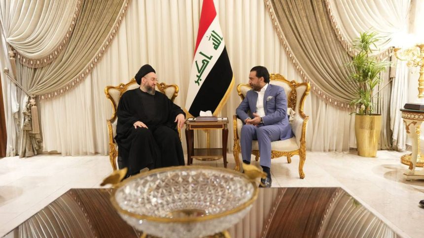 الرئيس الحلبوسي والحكيم يؤكدان أهمية تشجيع الجمهور للمشاركة الفاعلة في الانتخابات